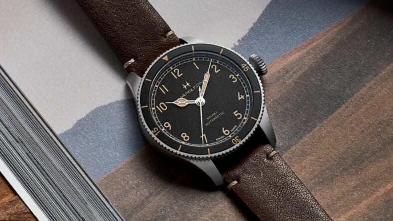 Hamilton's Khaki Pioneer World War II style watch