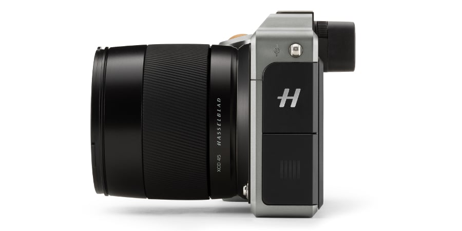 Hasselblad X1D compact mirrorless medium format camera - side.jpg Amazing speed, dynamic range and quality for its size (Photo: Hasselblad)