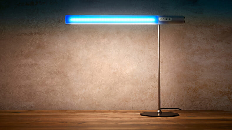 The HEAVN One visual caffeine smart sunlight desk lamp (Photo: HEAVN)