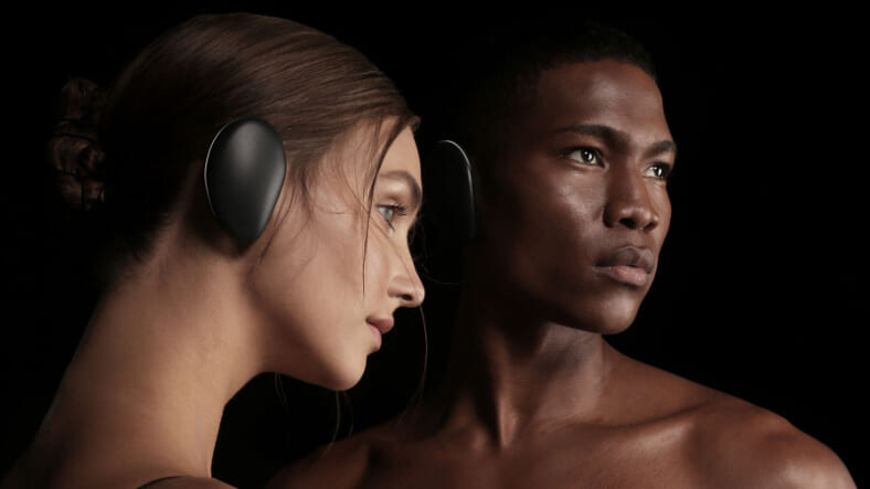 Sound wireless earpads go right on your ears (Photo: Human Inc.)