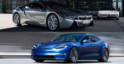 Instagram EVs BMW i8 and Tesla Model S Promo