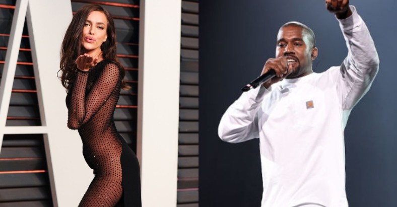 Irina Shayk Kanye Split West Promo