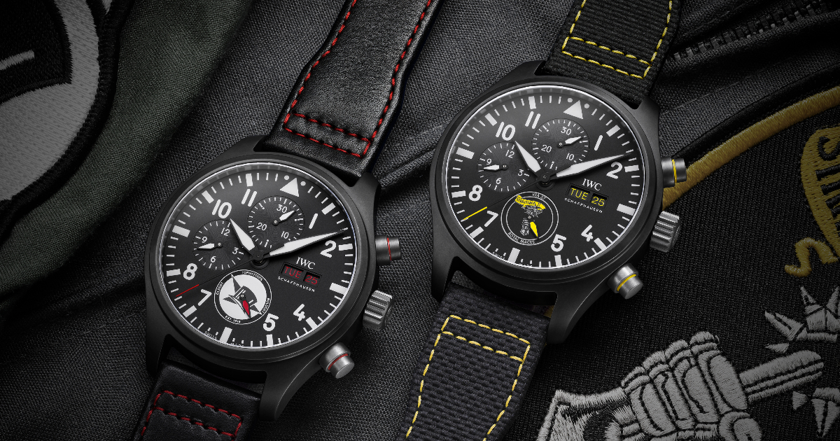 IWC Launches Pilot's Watches Inspired By U.S. Navy Squadrons - Maxim