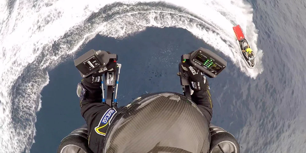 A dizzying look down (Photo: JetPack Aviation)