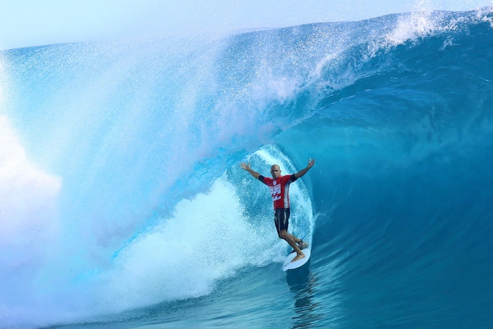 Kelly Slater reckons there are more surfers in the world than golfers