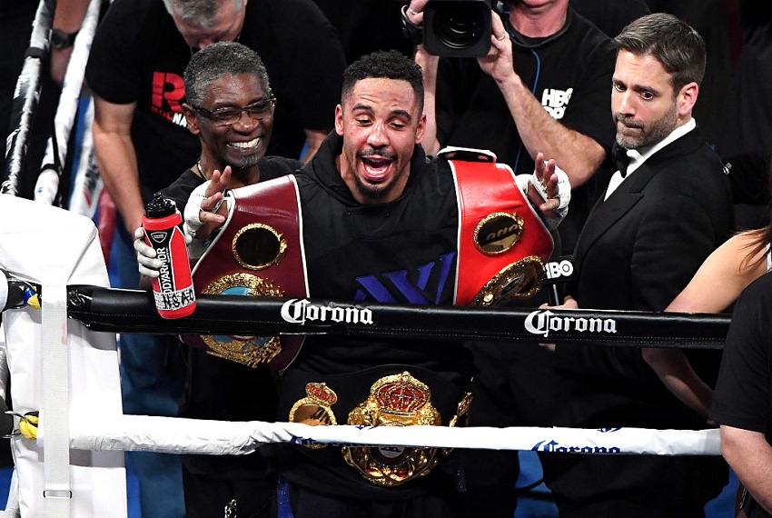 Andre Ward after win Getty