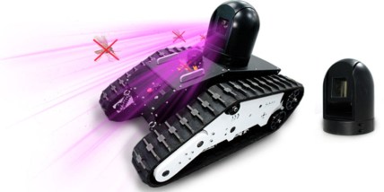 The Laser Movable Mosquito Killer Robot (Photo: LeiShen Intelligent Systems)