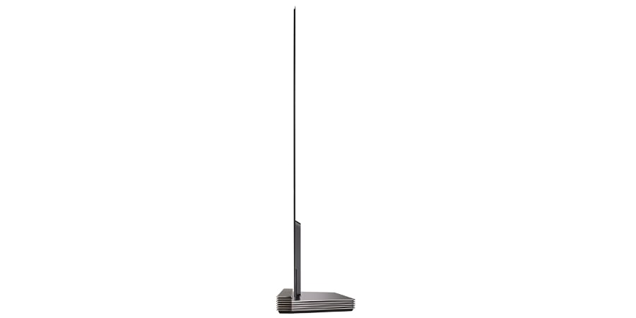 LG 77-inch Signature OLED TV - profile.jpg Quite the slender profile (Photo: LG Electronics)