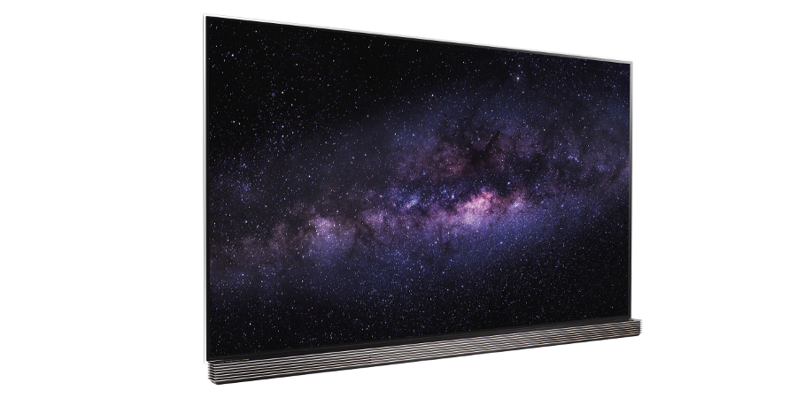 LG's super slim 77-inch 4K OLED TV (Photo: LG Electronics)