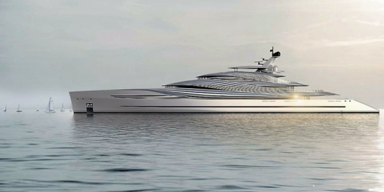 The 360-foot SHY superyacht (Photo: Lobanov Design)