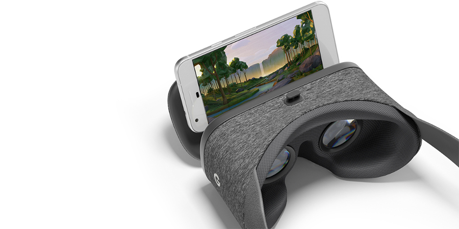 The Daydream View VR headset (Photo: Google)