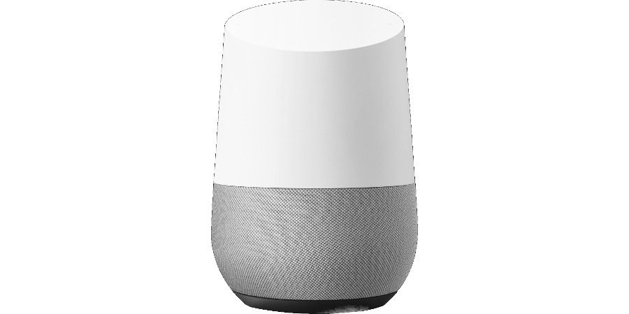 The Home voice-activated speaker is powered by Google Assistant (Photo: Google)