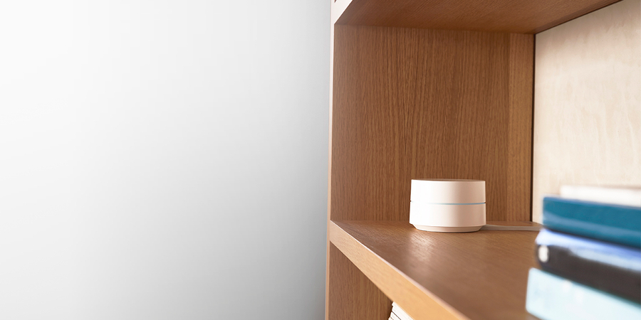 Made by Google - Wifi Internet access point.jpg Wifi access points offer whole-home Internet (Photo: Google)