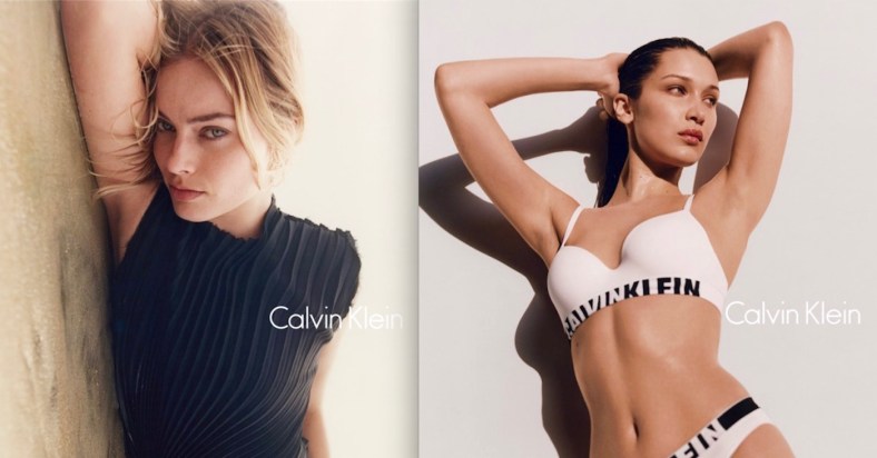 Calvin Kleins New Ad Campaign Features Bella Hadid Margot Robbie Kate Moss And More Maxim