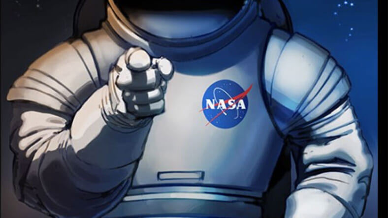 NASA Mars recruitment poster. (Photo: NASA)