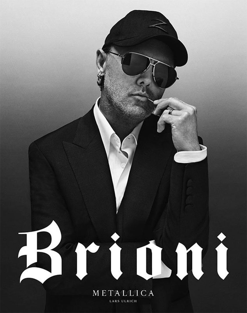 Lars Ulrich. (Photo: Metallica/Brioni)