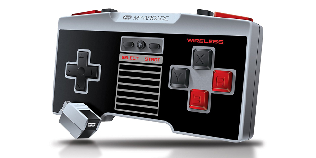 The wirelessly competitive GamePad Pro comes out after Christmas (Photo: My Arcade)