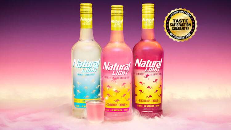 Natty Light - Vodka