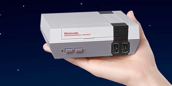 Nintendo Classic Mini console gaming system.jpg The Nintendo Classic Mini: NES comes with 30 games built in