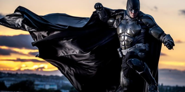 Julian Checkley's amazing Batman suit (Photo: Kamil Krawczak)