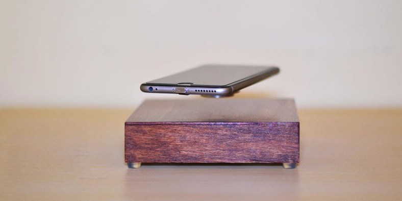 OvRcharge levitating wireless phone charger (Photo: AR Designs)