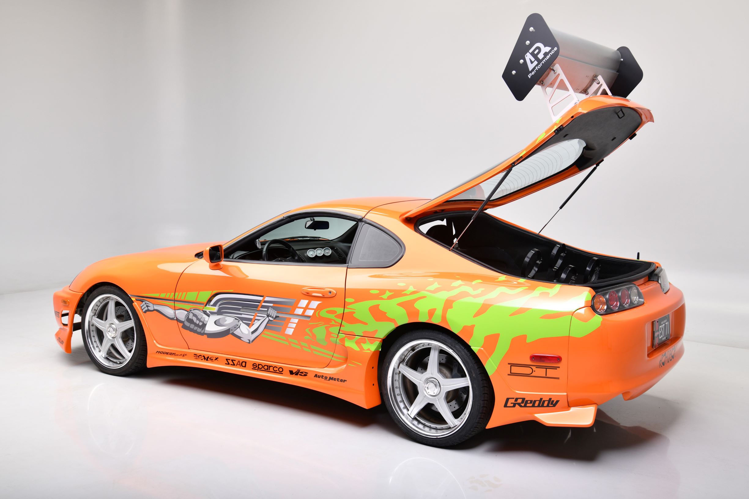 Paul Walker's Toyota From 'The Fast and the Headed to Auction Maxim