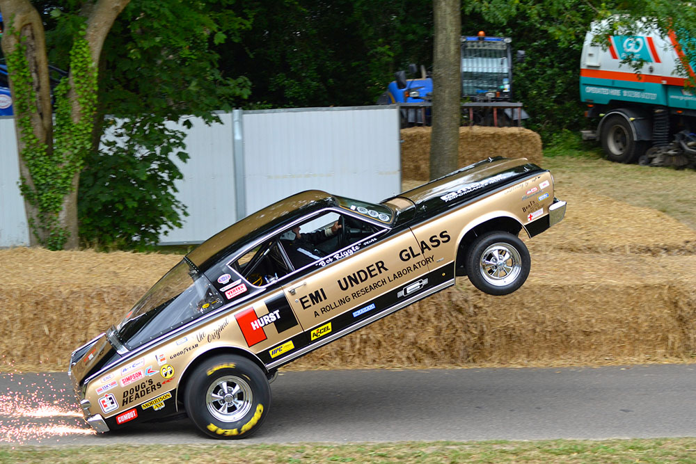 Plymouth Barracuda hemi under glass (Photo: Ashley Coates/Flickr)