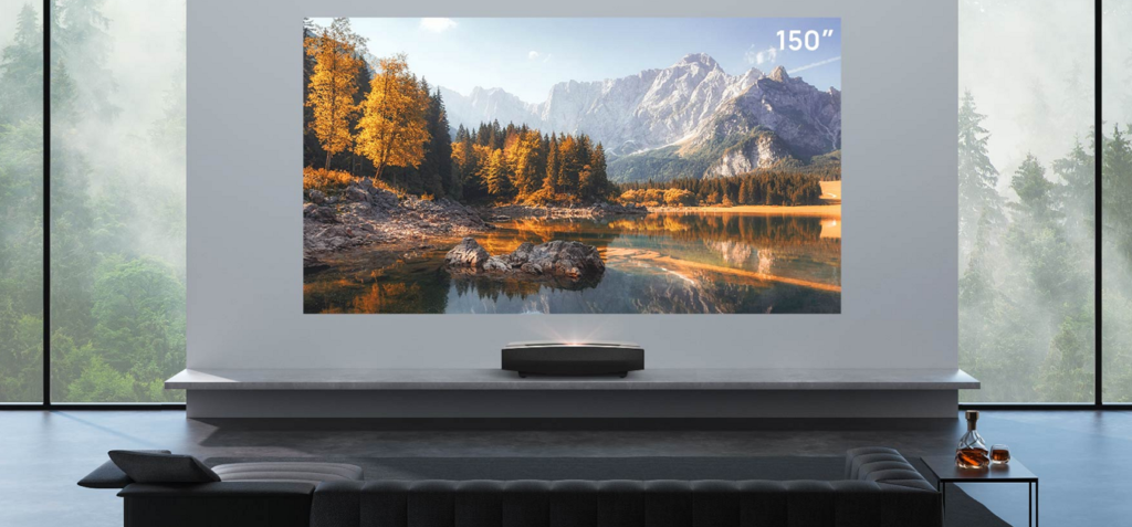 New short-throw projector TV from Xgimi