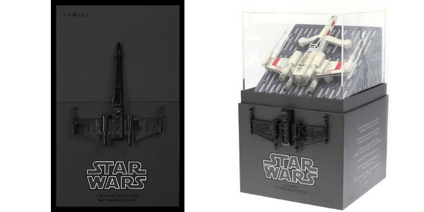 The X-Wing (and others) features a handsome box and display case (Photo: Propel Toys)