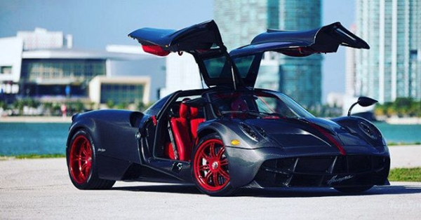 Why The Pagani Supercar The Rock Rode To 'Ballers' Premiere Is So Amazing -  Maxim