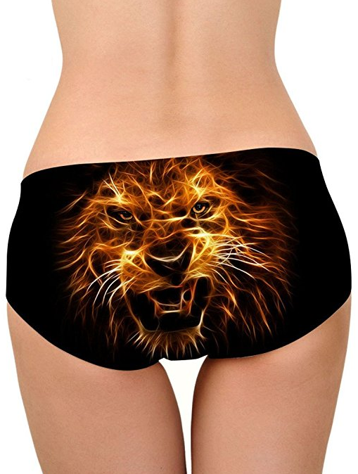 Lion Print Panties [Amazon]
