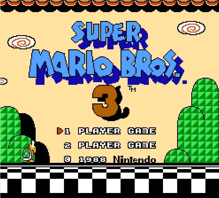 SMB3 Main Menu