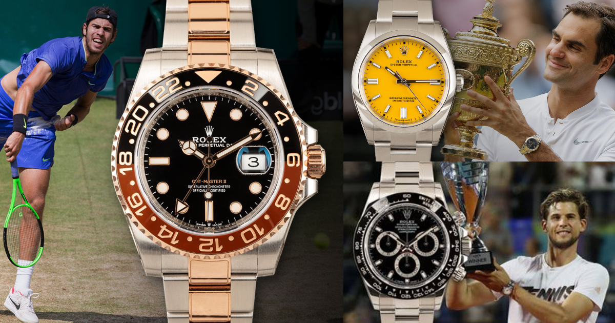 5 Tennis Pros and the Watches They Wore at Wimbledon - Maxim