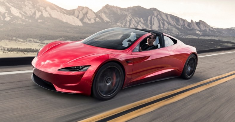 Tesla Roadster Autopilot Promo