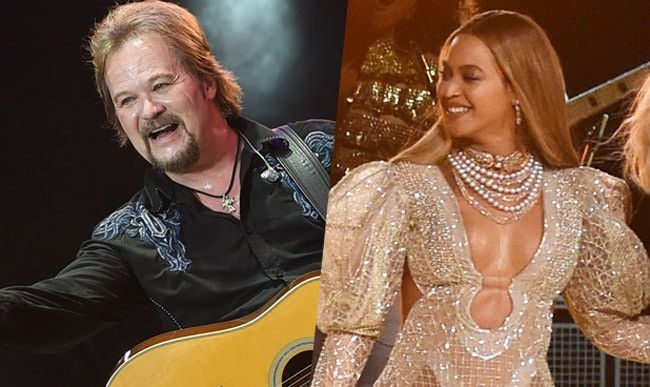 Travis Tritt and Beyonce [Getty]