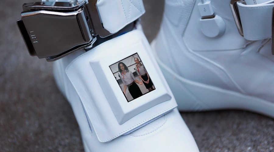 These Insane First Class Sneakers Feature Built In Televisions And 