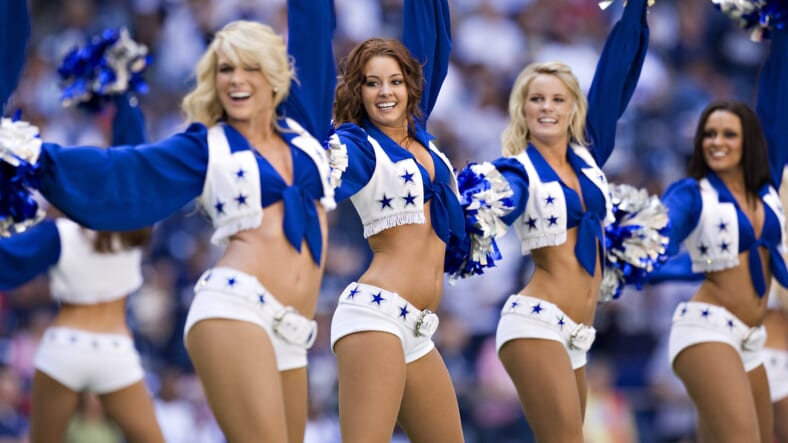 Dallas Cowboys Cheerleaders [Getty/Wesley Hitt]