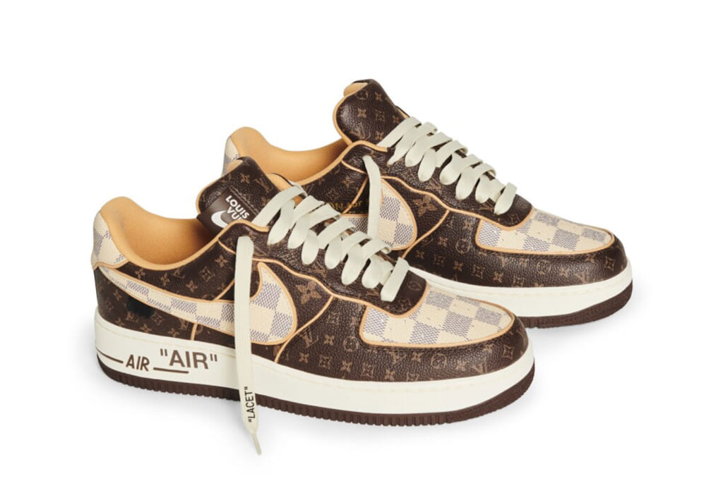 Louis Vuitton x Nike Air Force 1 by Virgil Abloh $70,000 USD Bid s