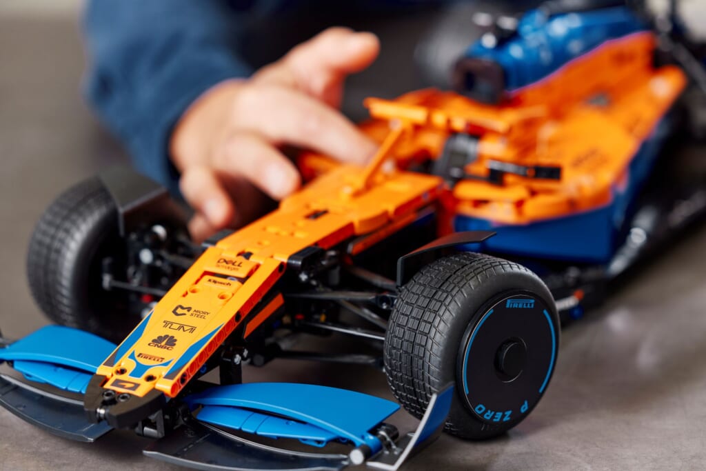 McLaren launches 1432-piece Lego model of its 2021 F1 car