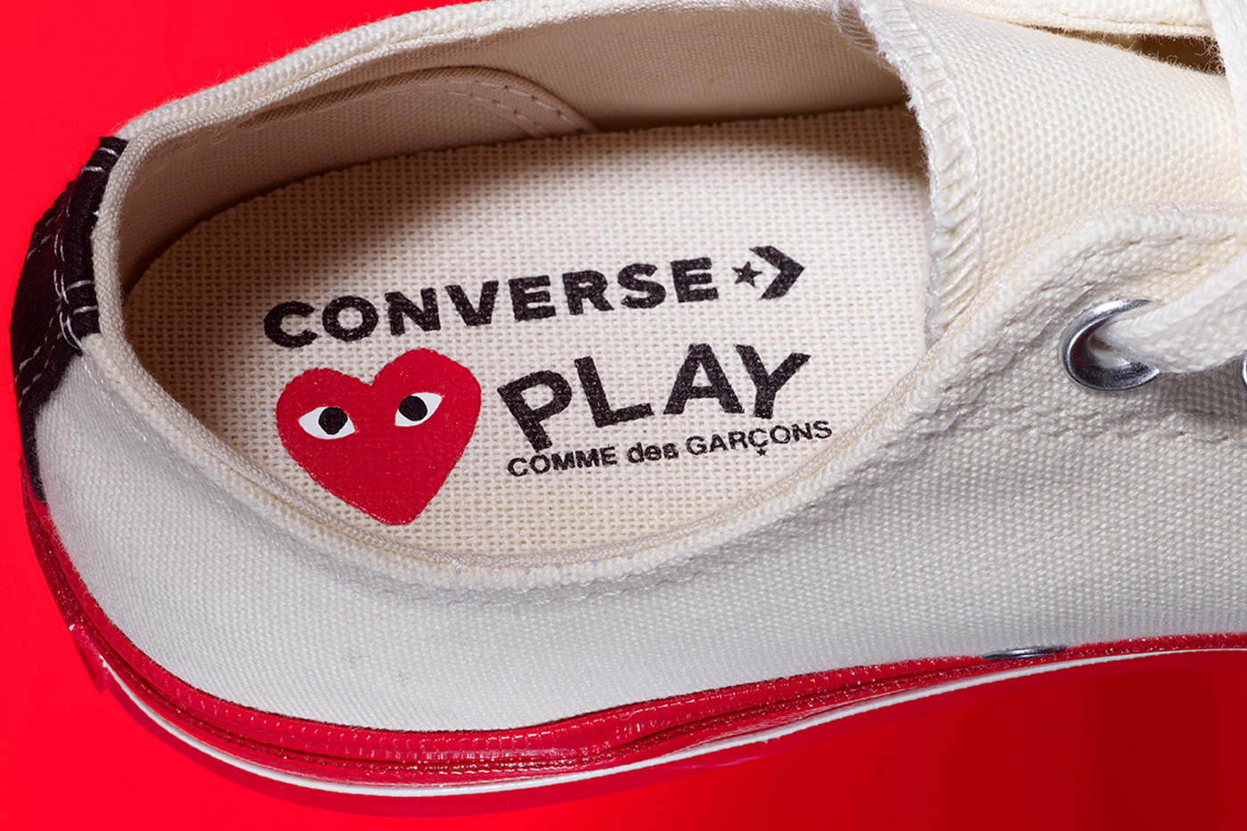 Converse & Comme Des Garcons Collab For Red-Hot Chuck 70s - Maxim