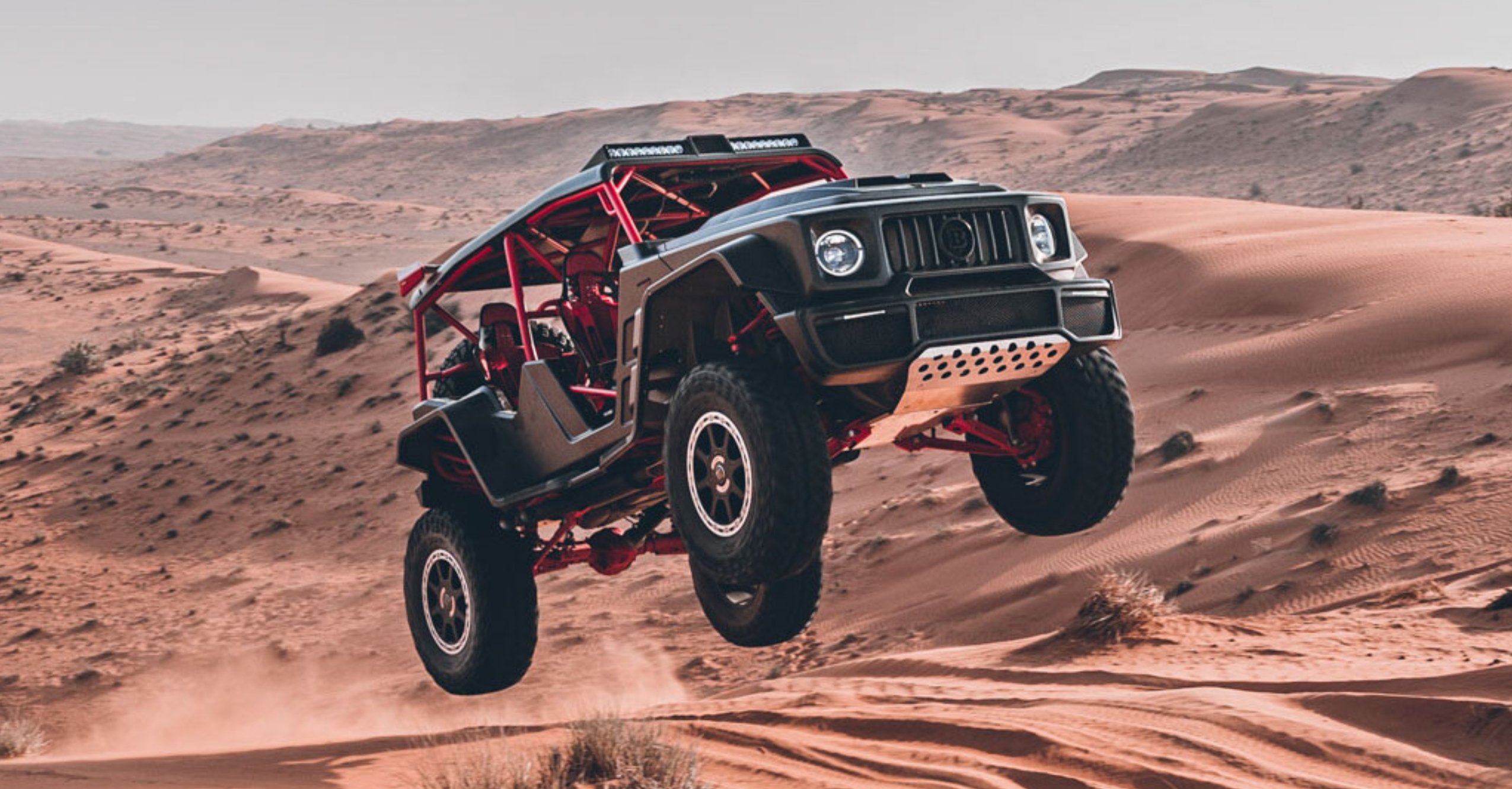 Brabus 900 Crawler Promo The Brabus 900 Crawler Is A 900-Hp, Amg-Powered Dune Buggy