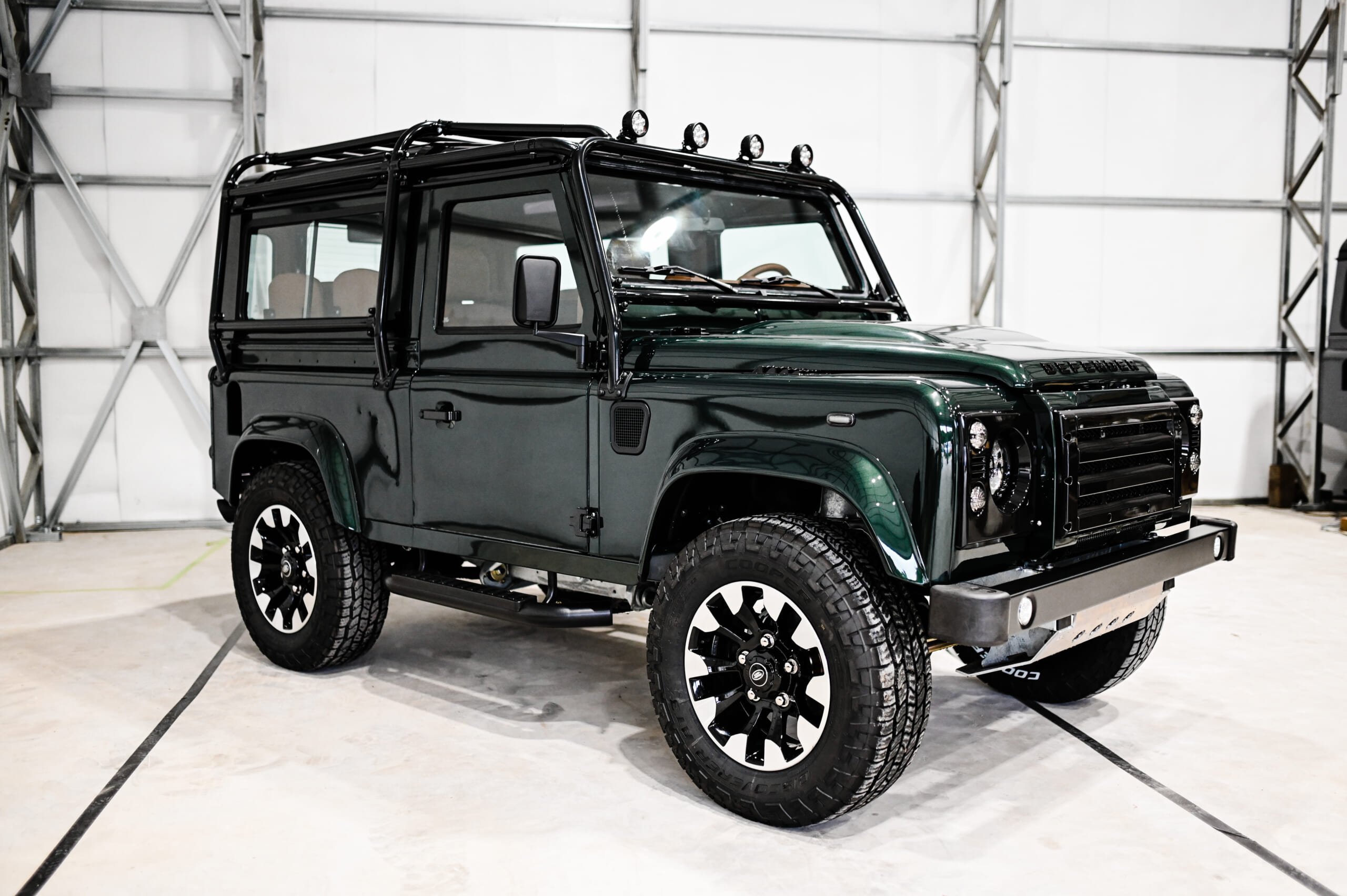 Restored Land Rover Defender 90, 110s & 130s in US