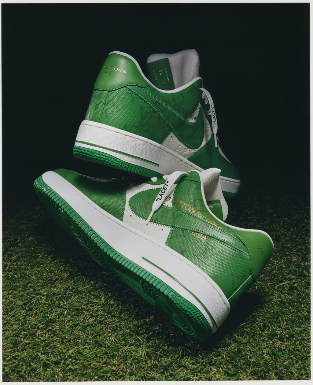 The Story Behind the Green Air Force 1s Virgil Abloh Made Exclusively for  Museum Guards
