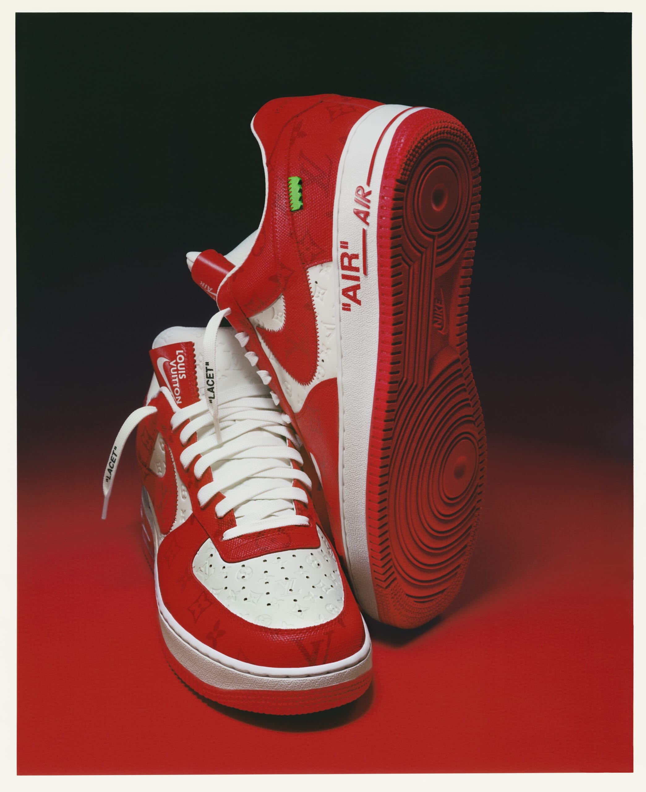 The Louis Vuitton x Nike Air Force 1's Covert Journey to the