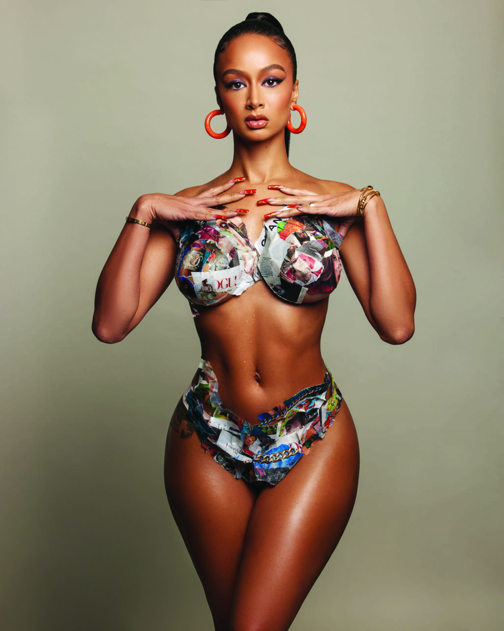 Model, Actress and Swimsuit Designer Draya Michele Is A Rising Star