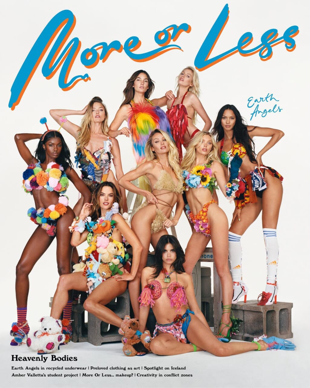 Ex Victorias Secret Models Pose For ‘trashy Magazine Cover Maxim 