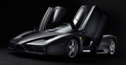 The Only Triple Matte Black Ferrari Enzo Is For Sale