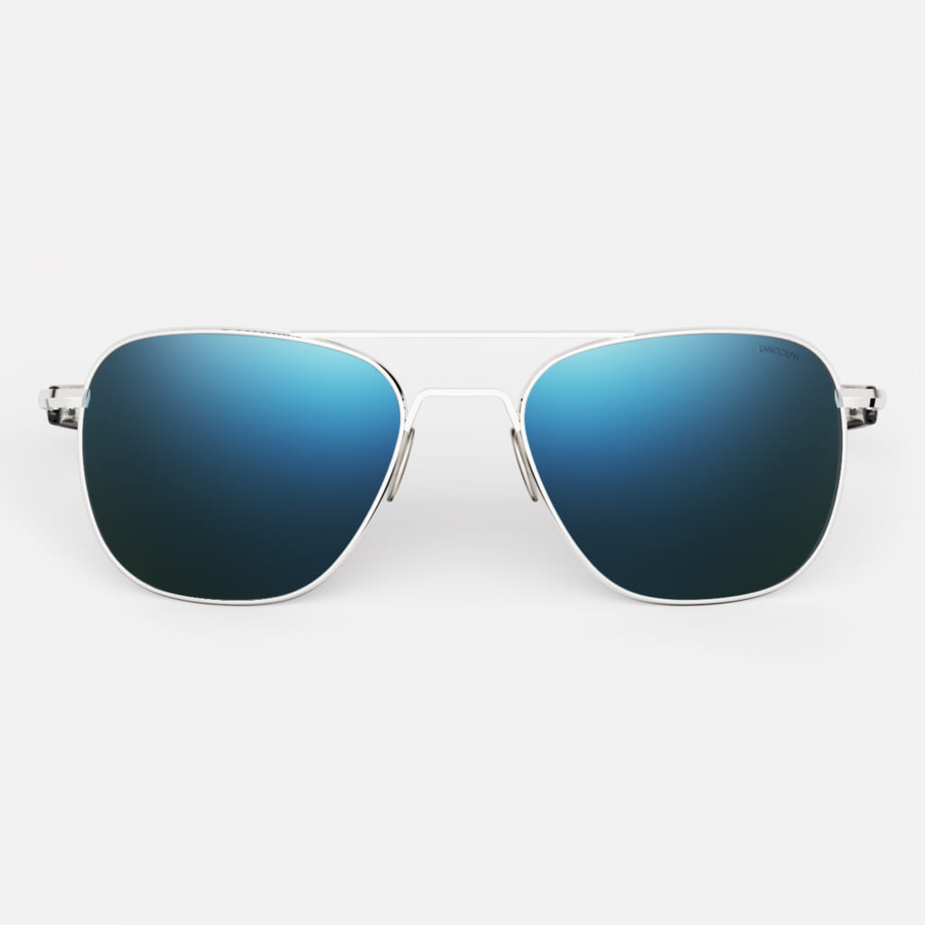Aviator White Gold Randolph Sunglasses Launches Luxe 'White Gold Collection'