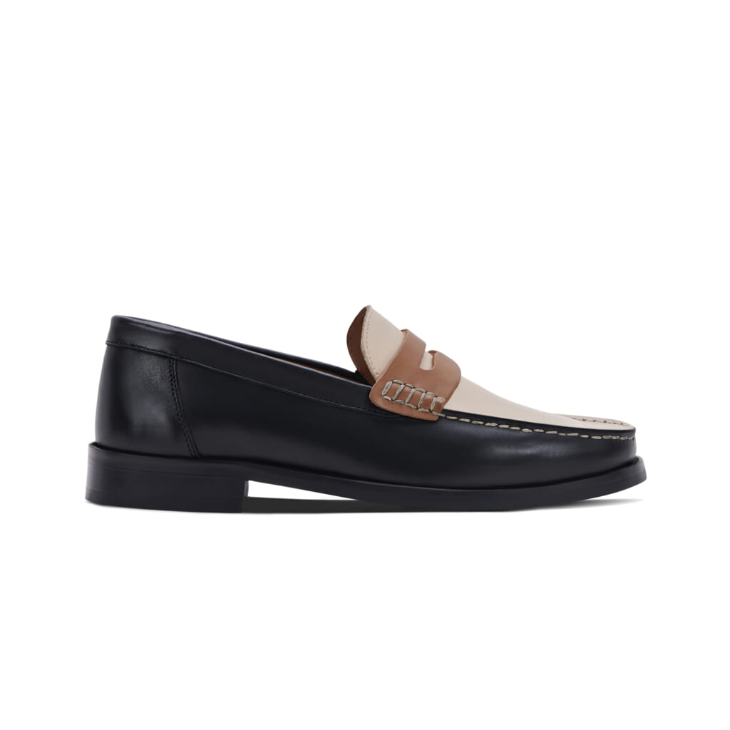 Greats Mens Essex Penny Loafer Black Multi 01 Press Greats Penny Loafers Will Class Up Your Footwear Rotation