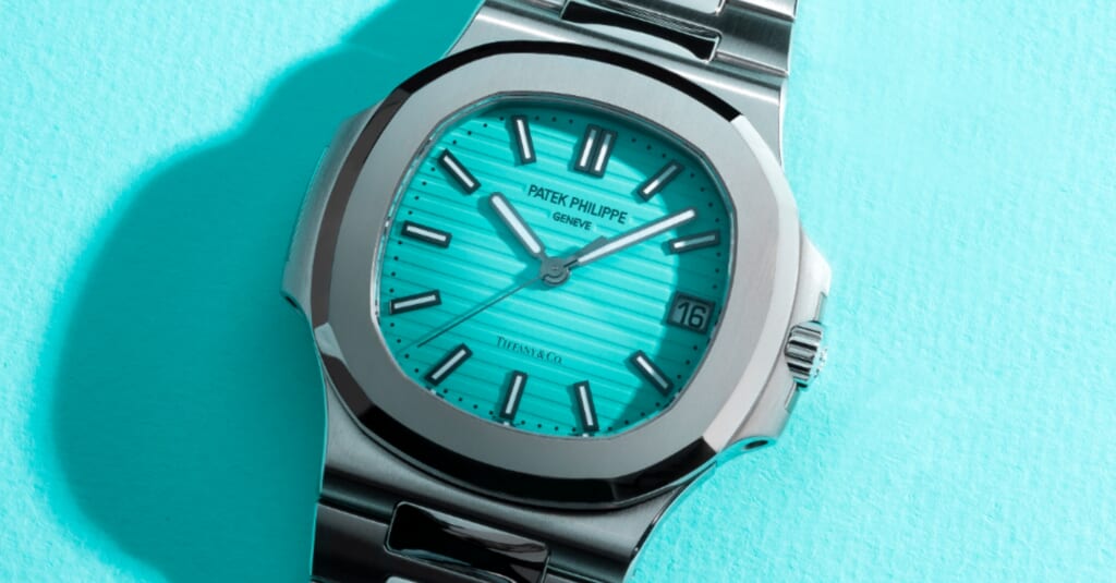 patek philippe tiffany and co nautilus